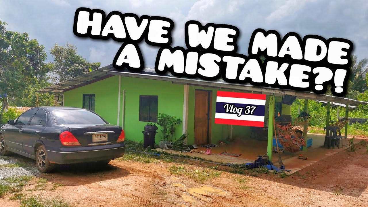 Did we make a MISTAKE moving to a RURAL THAI FARM? White woman, THAI man and two young children, 🇹🇭
