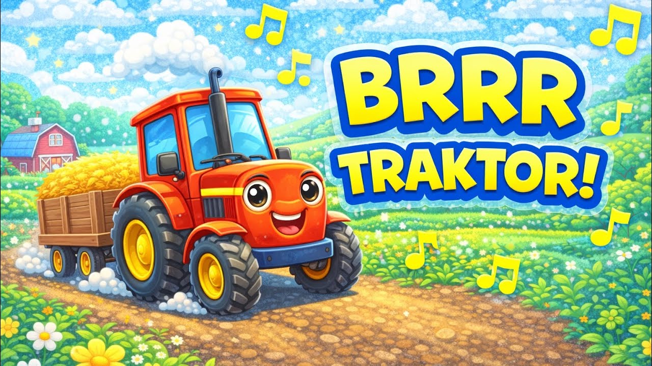 BRRR TRAKTOR! 🚜 | Dječija Pjesmica | Dječiji Hor