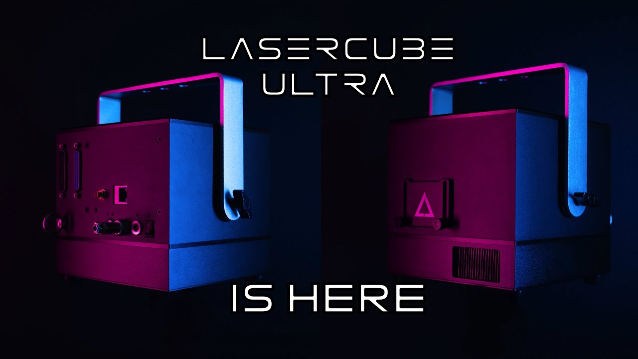 Laser Show Projector LaserCube 7.5W Ultra by Wicked Lasers 🔥