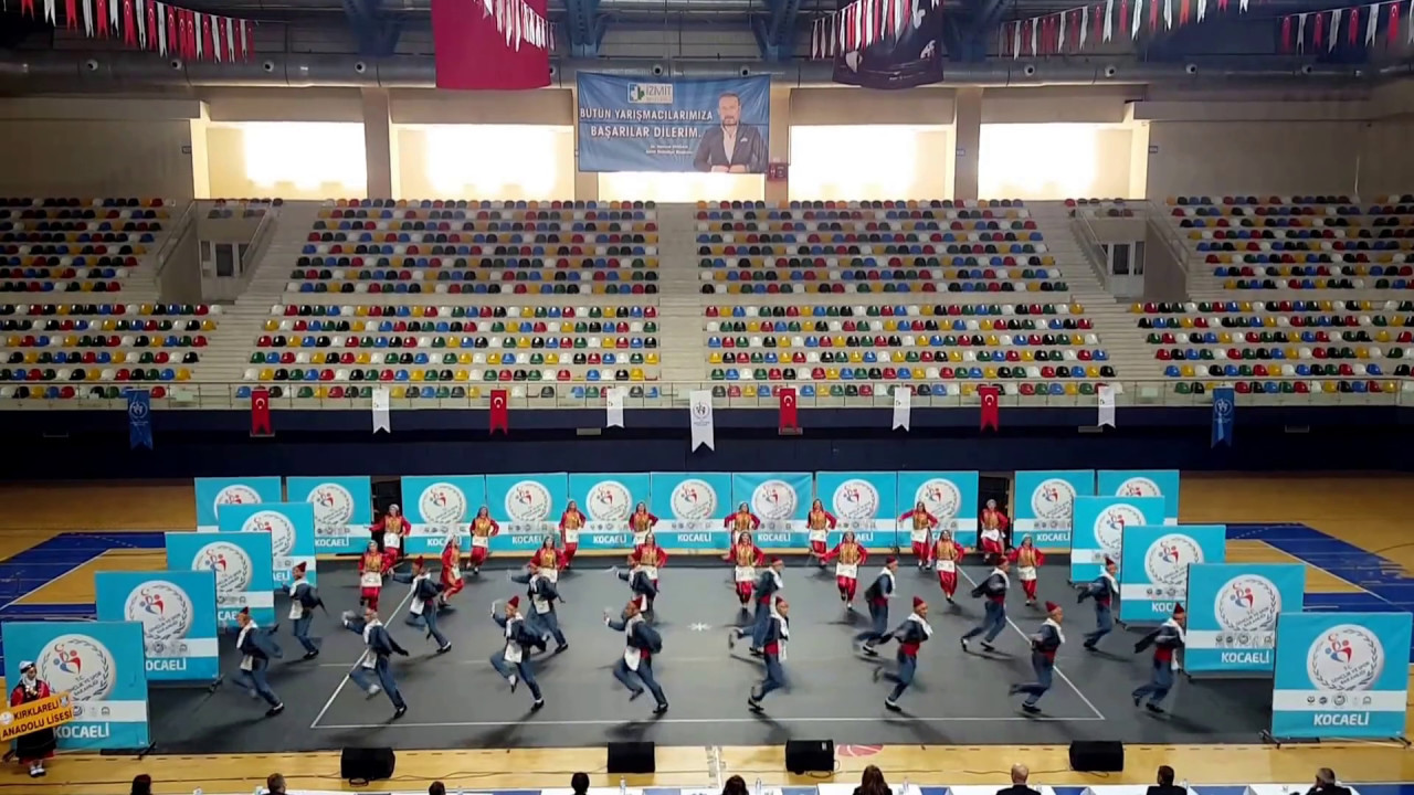 Kırklareli Anadolu Lisesi Halk Oyunları Türkiye 2.si 2017