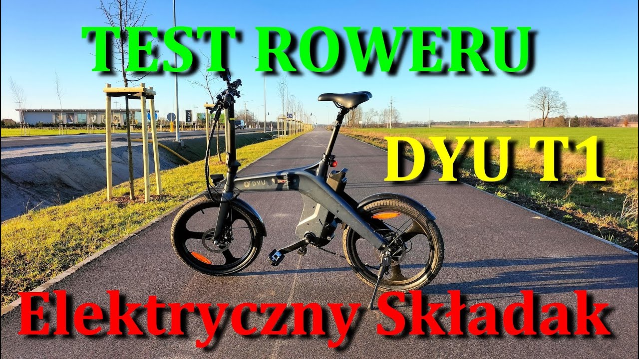 TEST I OPINIA ROWERU ELEKTRYCZNEGO DYU T1.