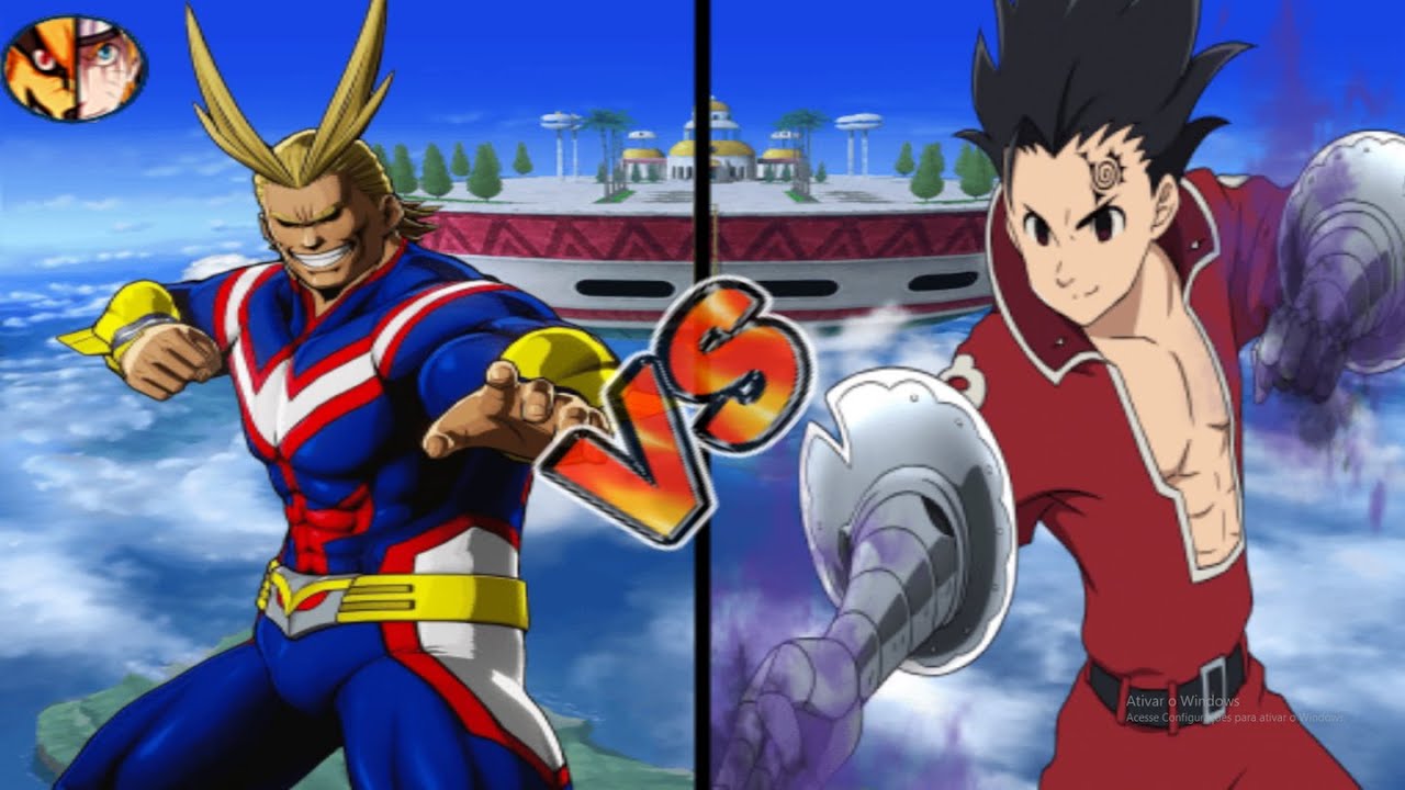 All Might VS Zeldris - DBZ Budokai Tenkaichi 3 Crossover Legends V8 Mod