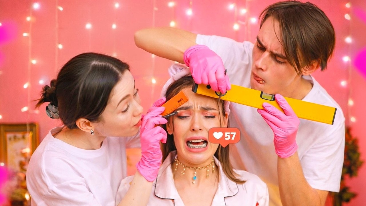 TYPES OF GIRLS: SOCIAL vs SHY 💄 Beauty Situations You Know 😂