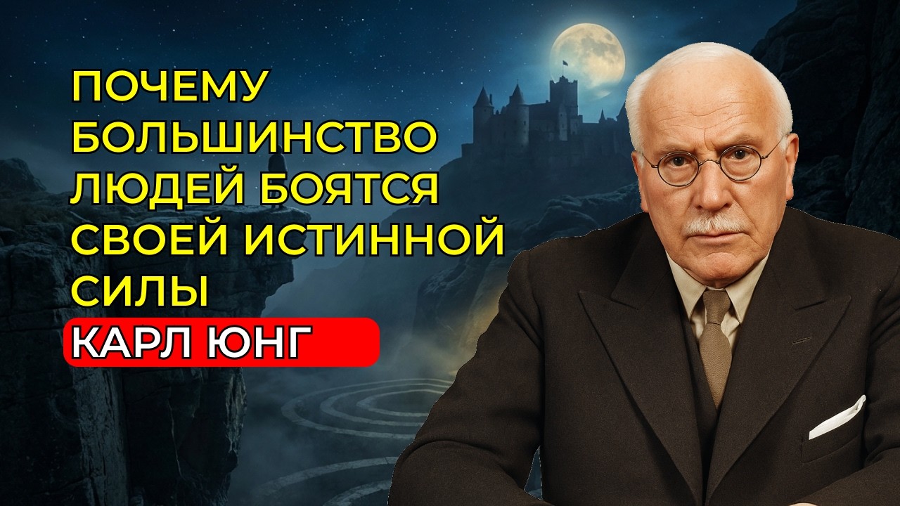 ПОЧЕМУ БОЛЬШИНСТВО ЛЮДЕЙ БОЯТСЯ СВОЕЙ ИСТИННОЙ СИЛЫ || ОТКРОВЕНИЕ КАРЛА ЮНГА