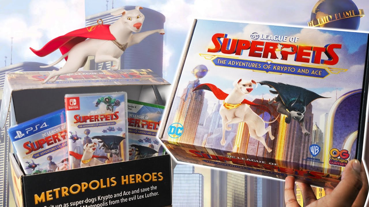 The DC League of Super Pets - Unboxing SURPRISE!