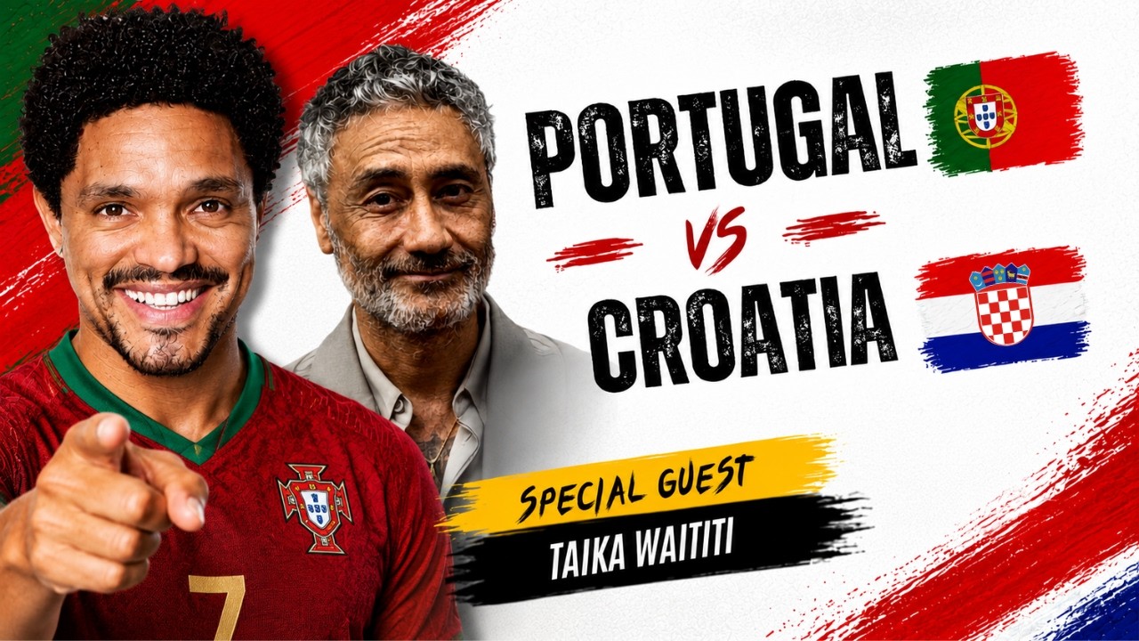 Watch Portugal vs. Croatia | Trevor Noah&rsquo;s World Cup Watch Party Live