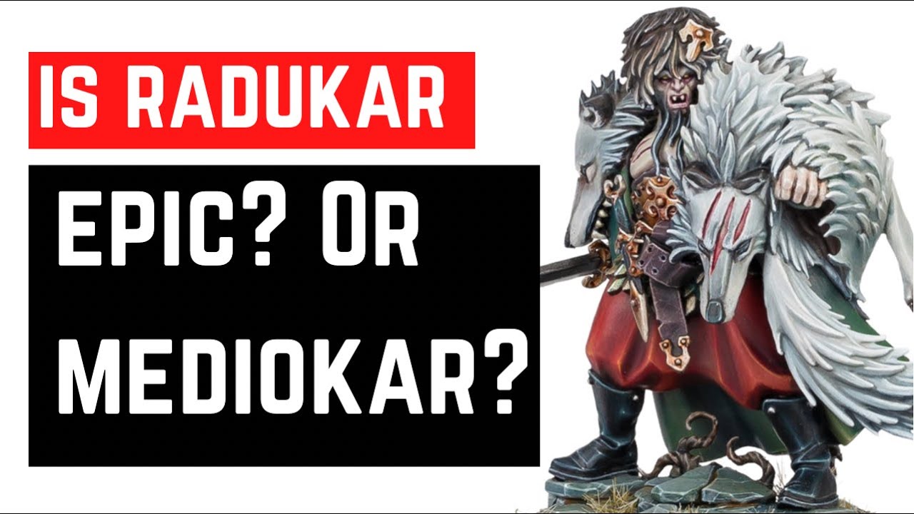 Radukar the Wolf - Warhammer Quest Cursed City - Miniature Review