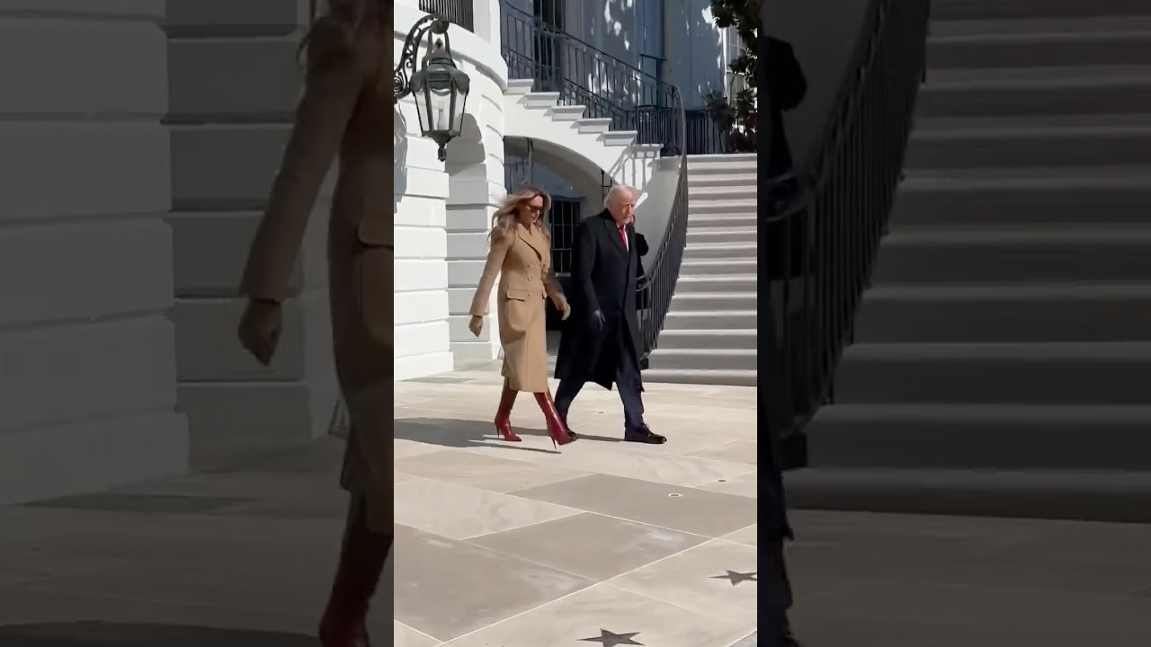 Trump and First LadyMelania depart the White House for FORT BRAGG to meet with military families