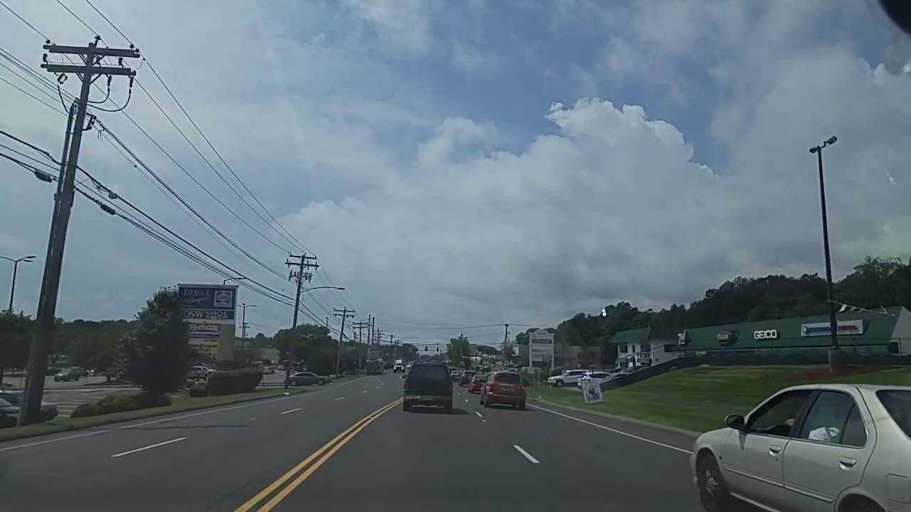 Driving by Orange,Connecticut