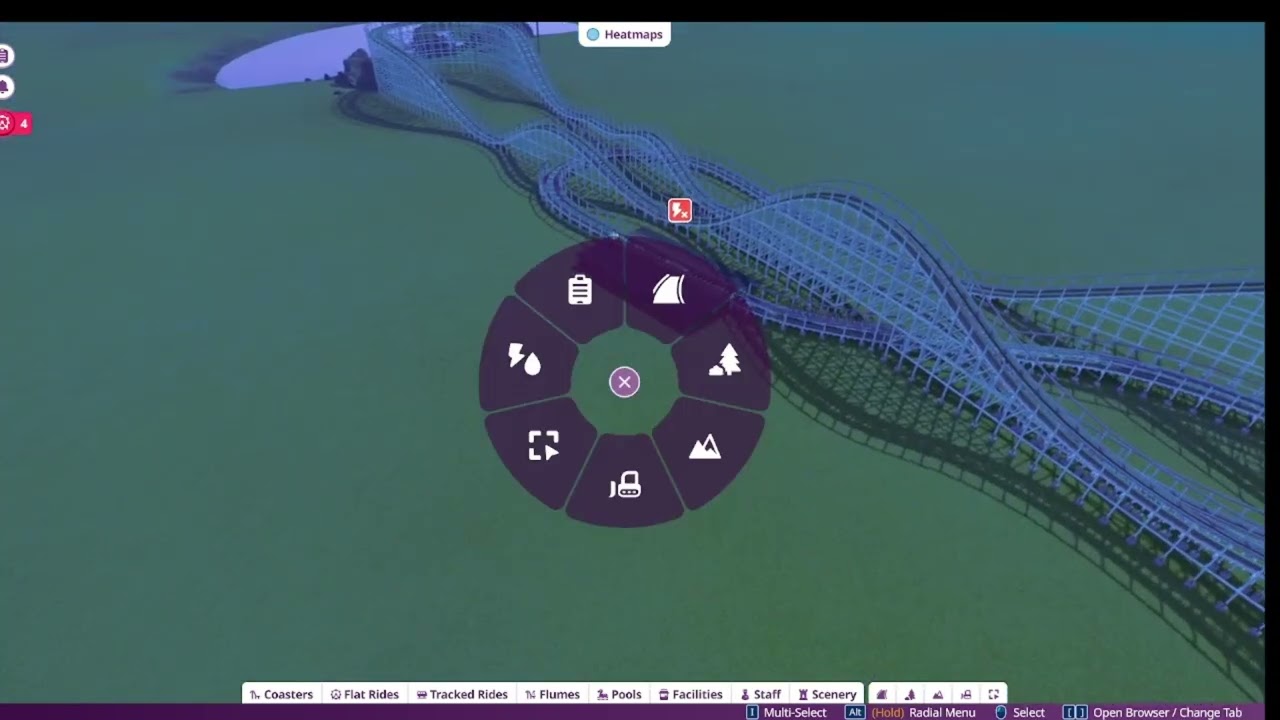 I recreate Swamp Fox in planet coaster 2