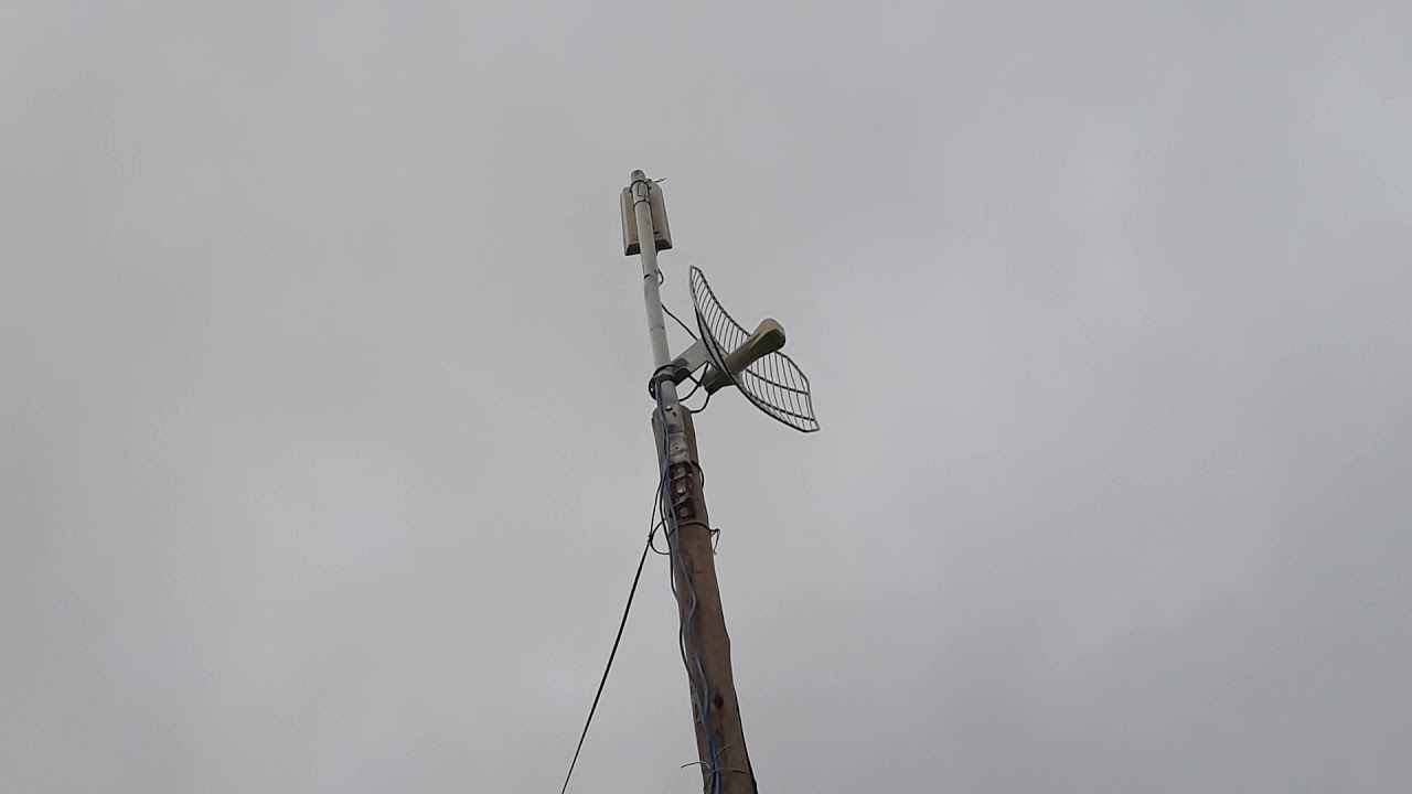 internet via rádio ponto a ponto 5km