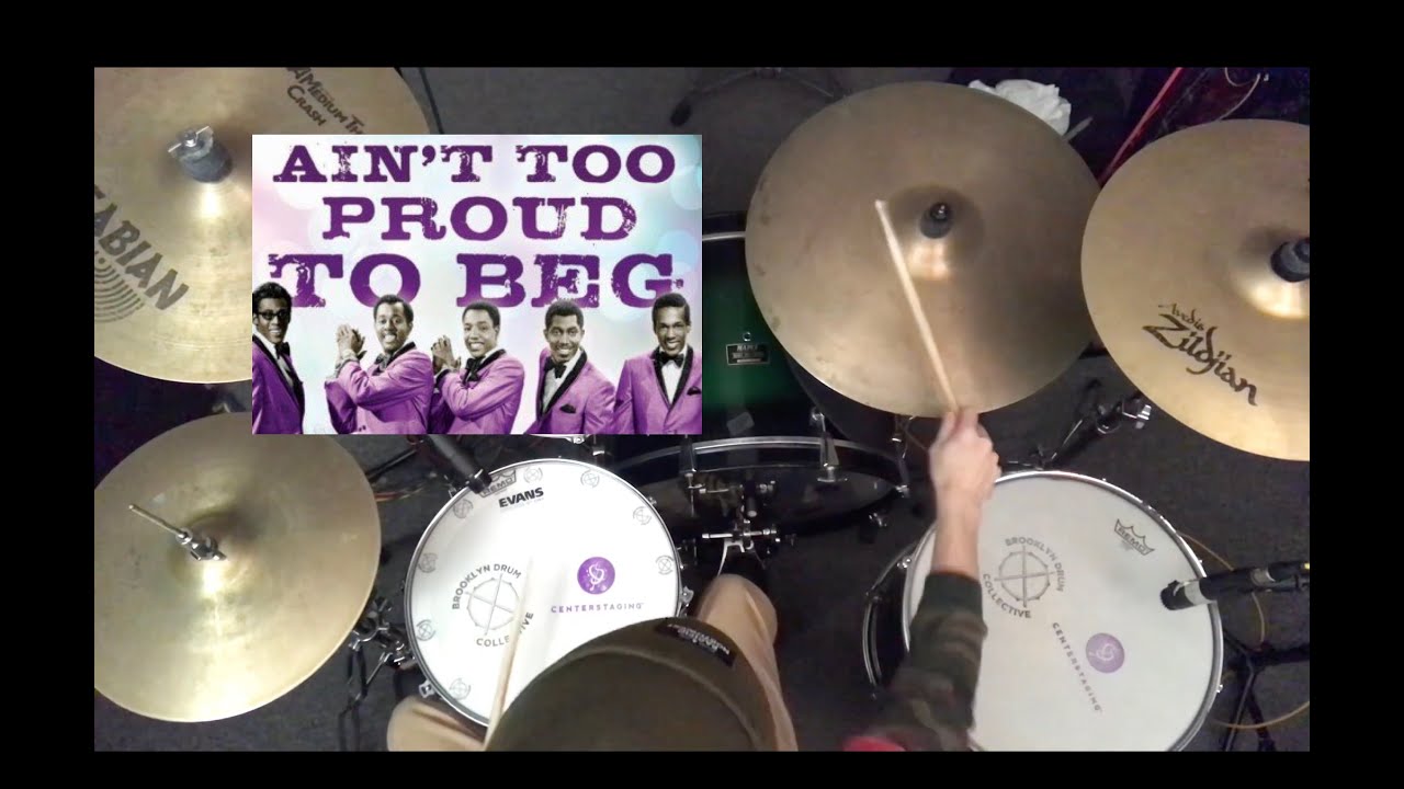 Ain't Too Proud To Beg (drum cover) - The Temptations