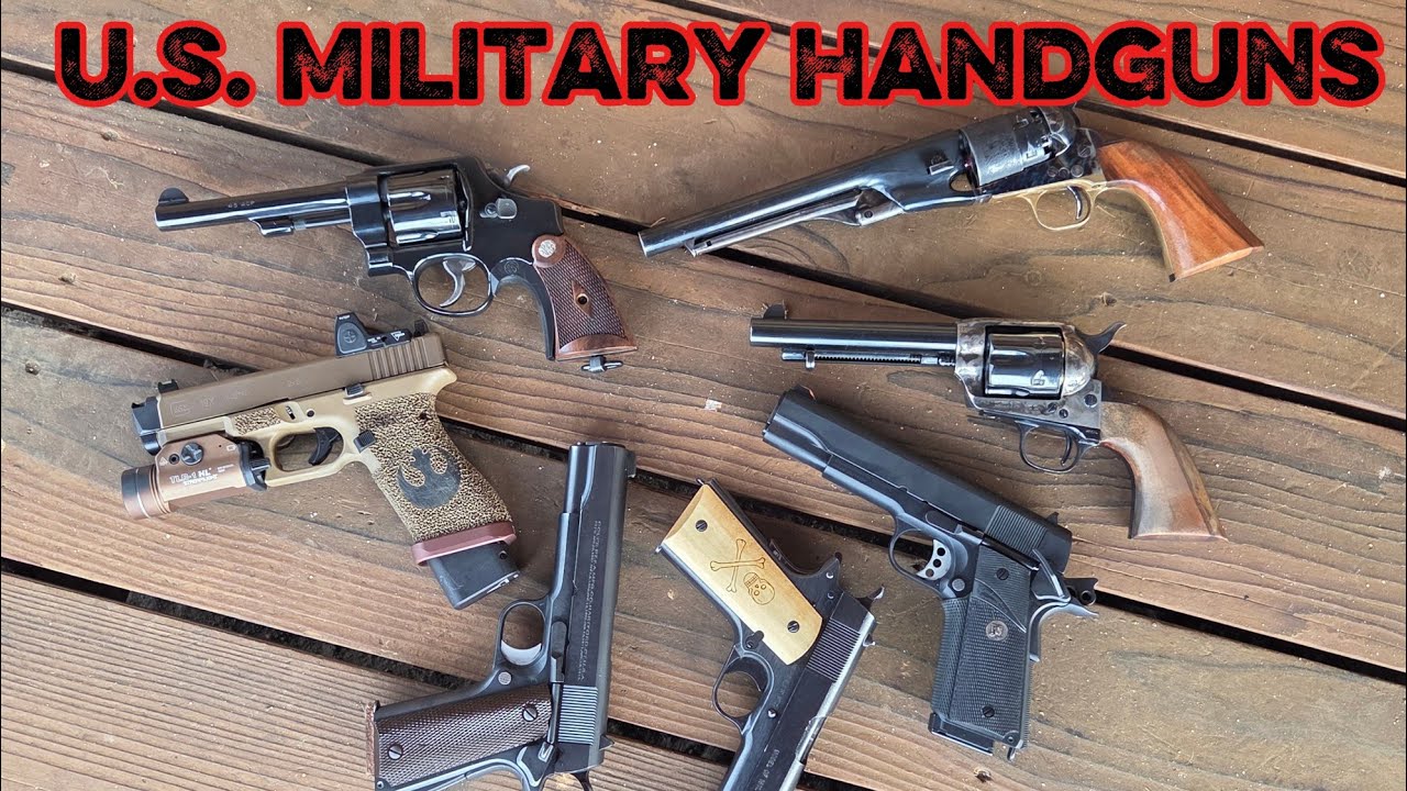 Our Favorite U.S. Military Handguns