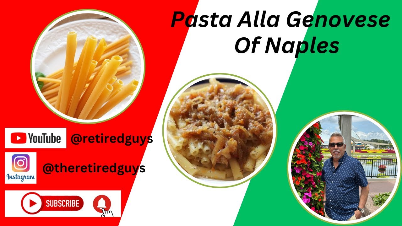 Pasta alla Genovese of Naples