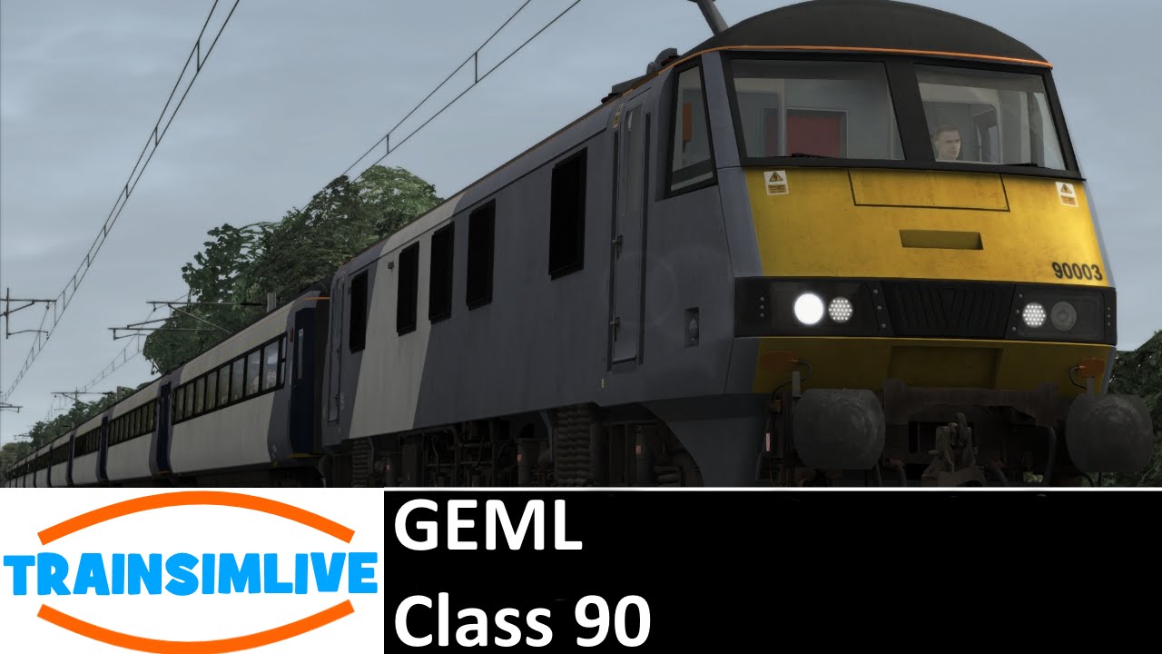 Let's Play Train Simulator 2016 - GEML, Class 90