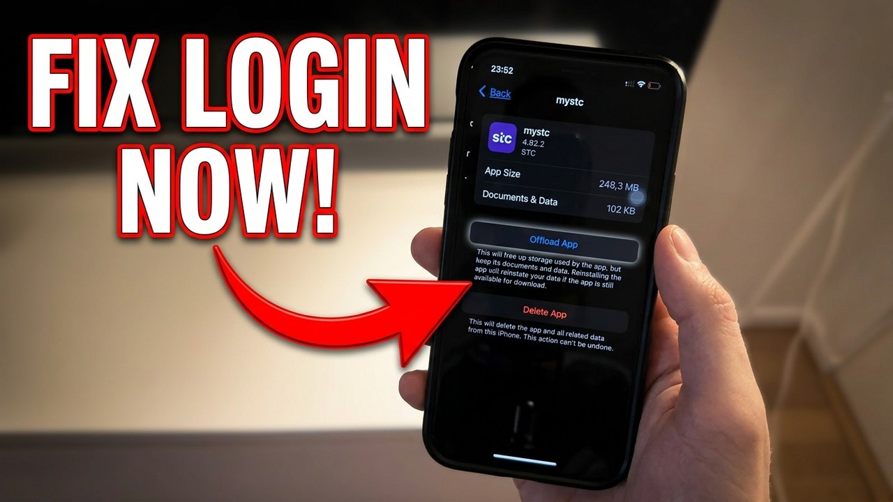 How To Fix My STC App Login Issue