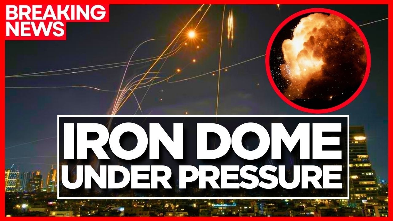 ISRAEL-IRAN WAR LIVE | Iran Fires Hundreds of Missiles at Israel; Iron Dome Under Heavy Pressure