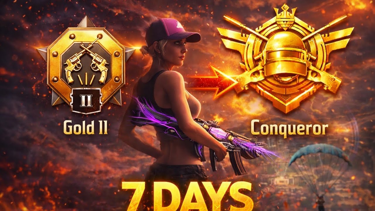 How To Reach Conqueror in BGMI 🔥 | Full Rank Push Guide