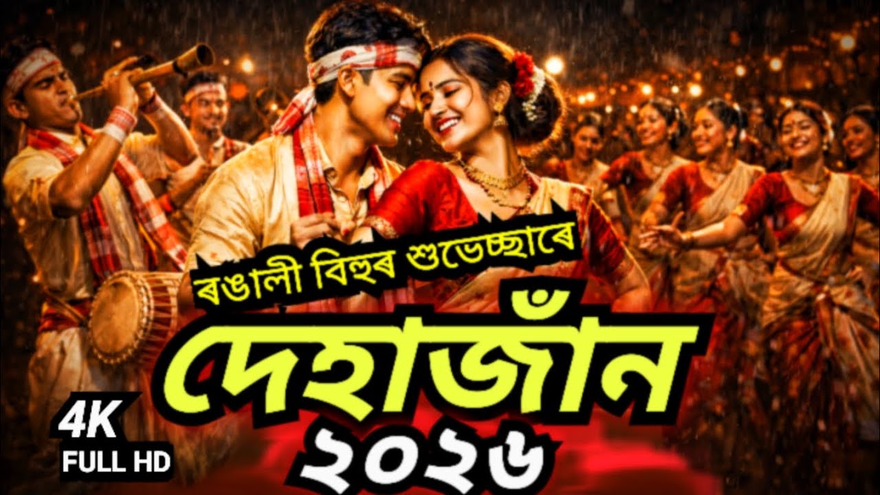 🔥 দেহাজাঁন ২০২৬🔥 || ৰঙালী বিহুৰ শুভেচ্ছাৰে || Lyrics by A. Rahman