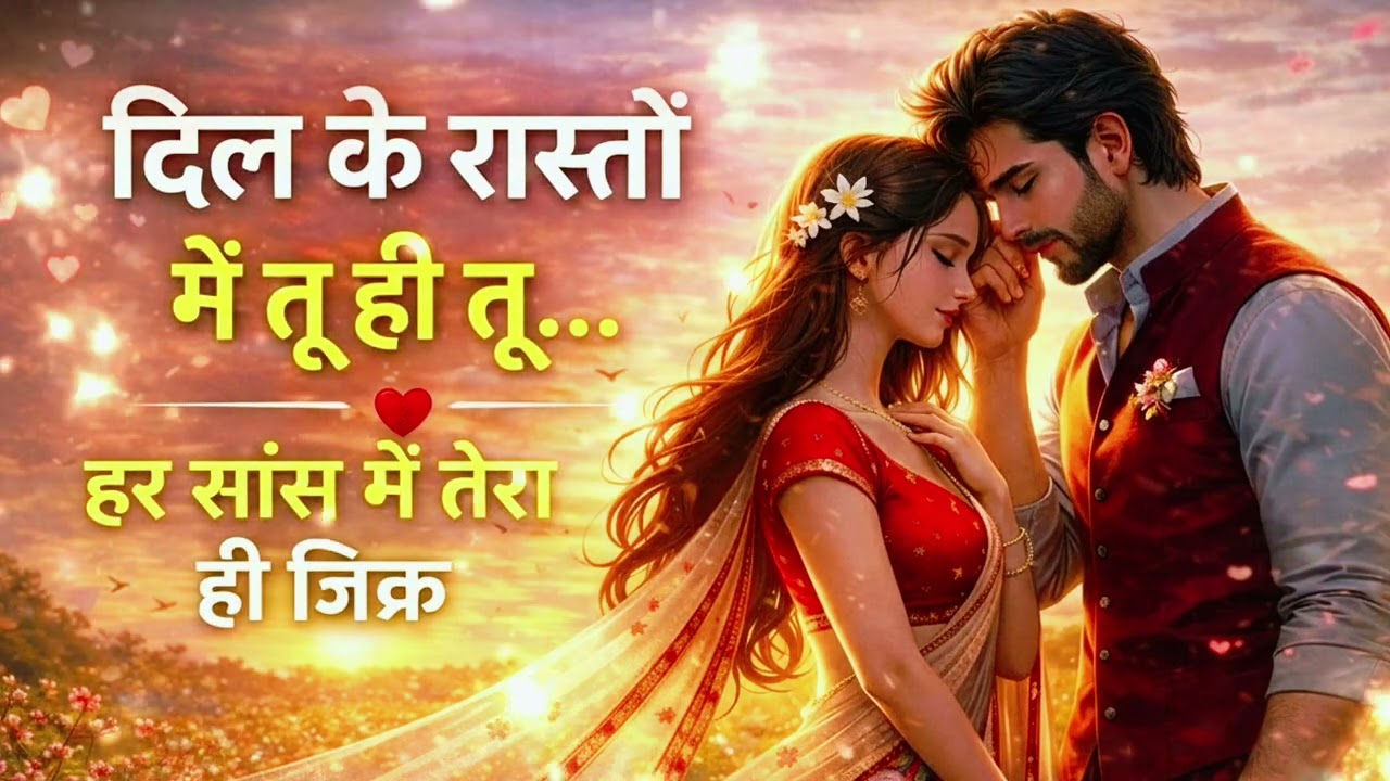 #दिल  के  रास्तों  में तू_हीतू 💔 | #BrokenHearts | #HeartTouchingSadSong | #RomanticAnime