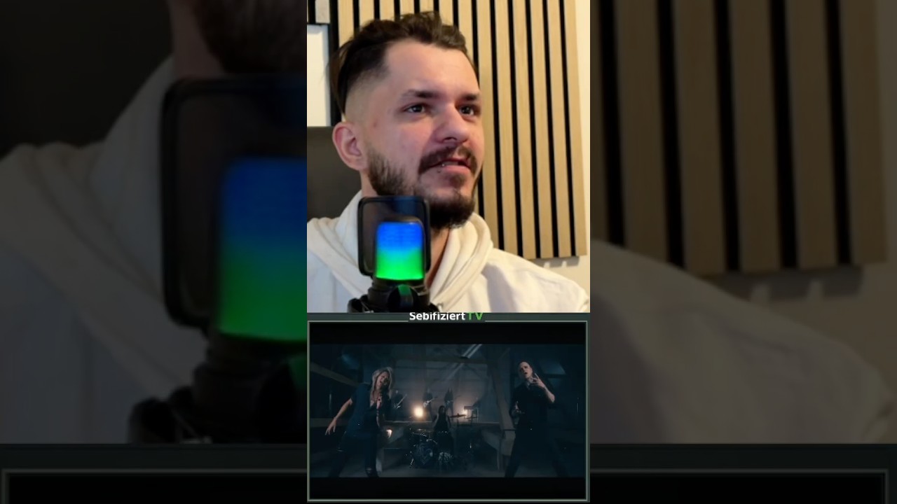 Das klingt so sch&ouml;n&hellip;🖤 La Vie Est Hell Reaction #LordOfTheLost #Metal #Reaction #GothicMetal #Shorts