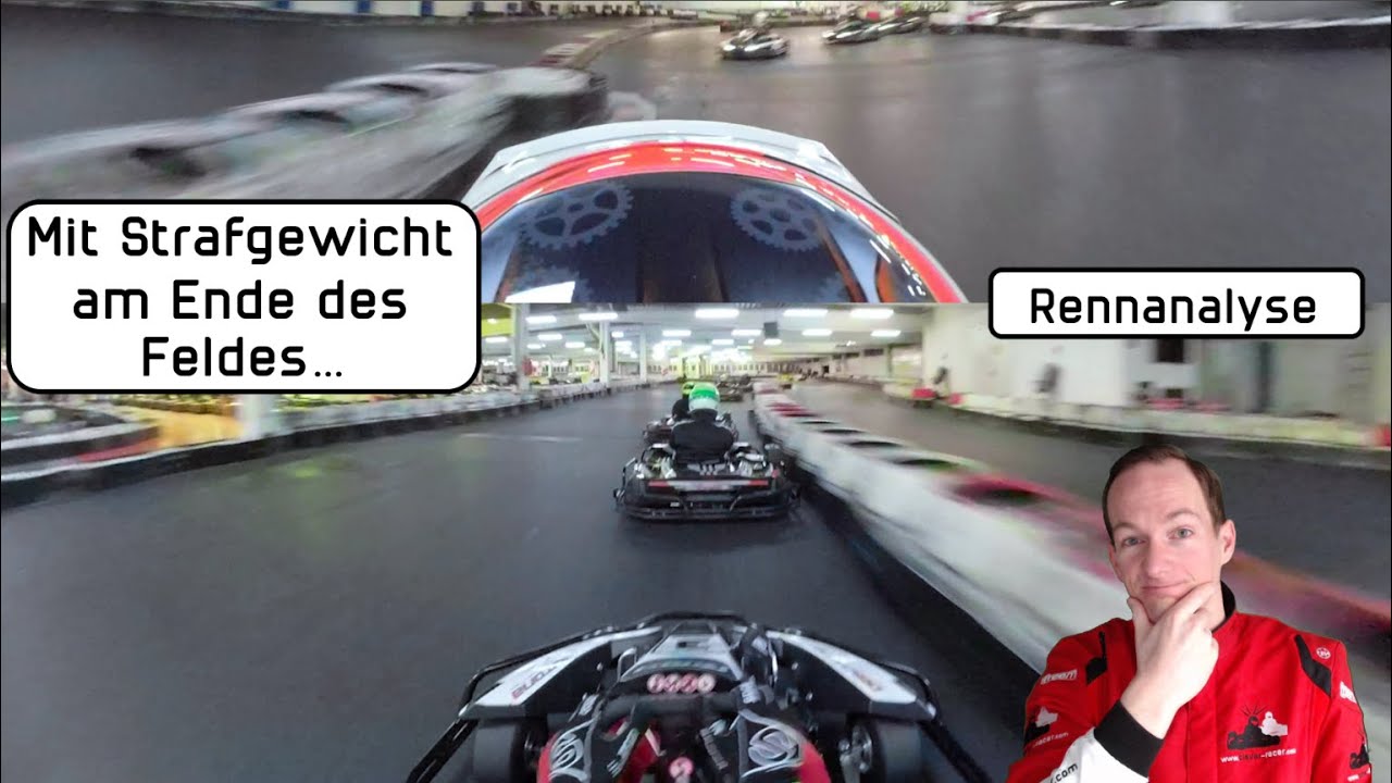 Mit Strafgewicht am Ende des Feldes - Rennanalyse