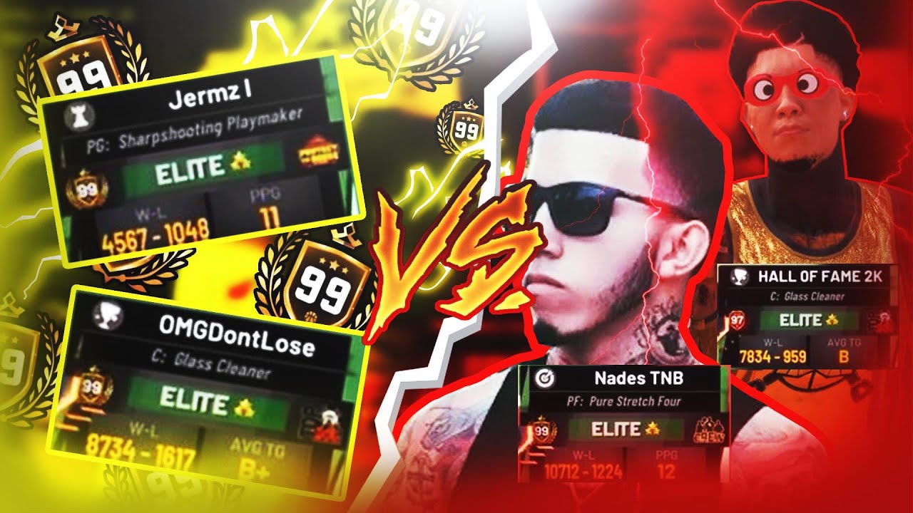 NaDeXe, HallOfFame vs. OMGDontLose, iBall Givenchy! MY LAST SERIES OF ALL TIME in NBA2K19!