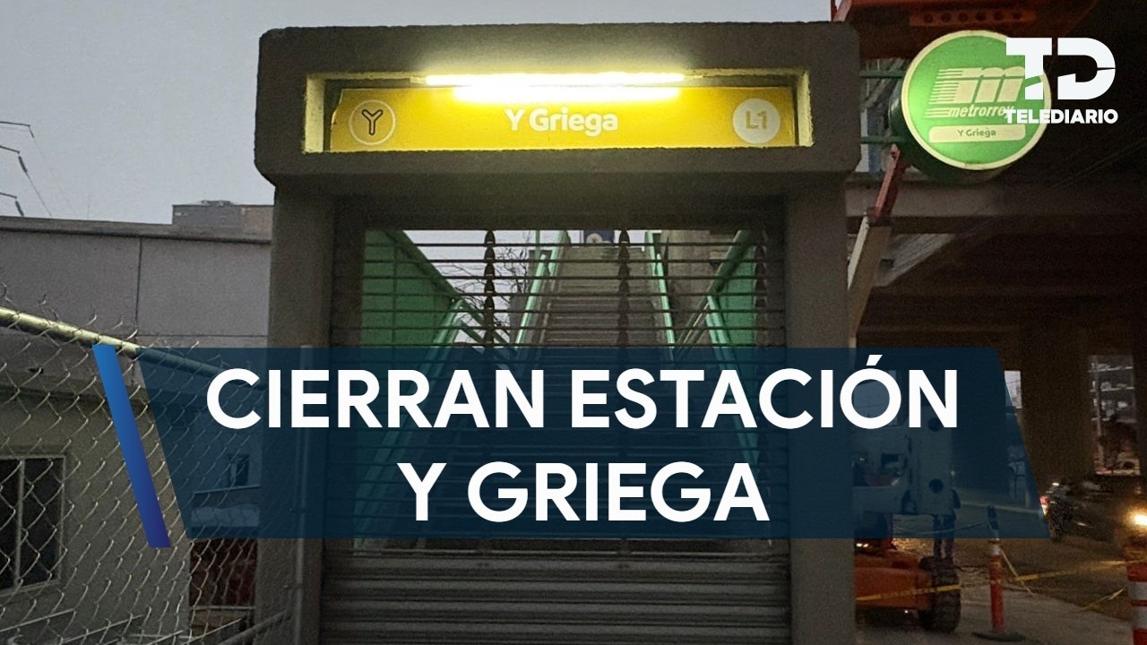 Cierran la estación Y Griega del metro por trabajos de conexión con la Línea 6