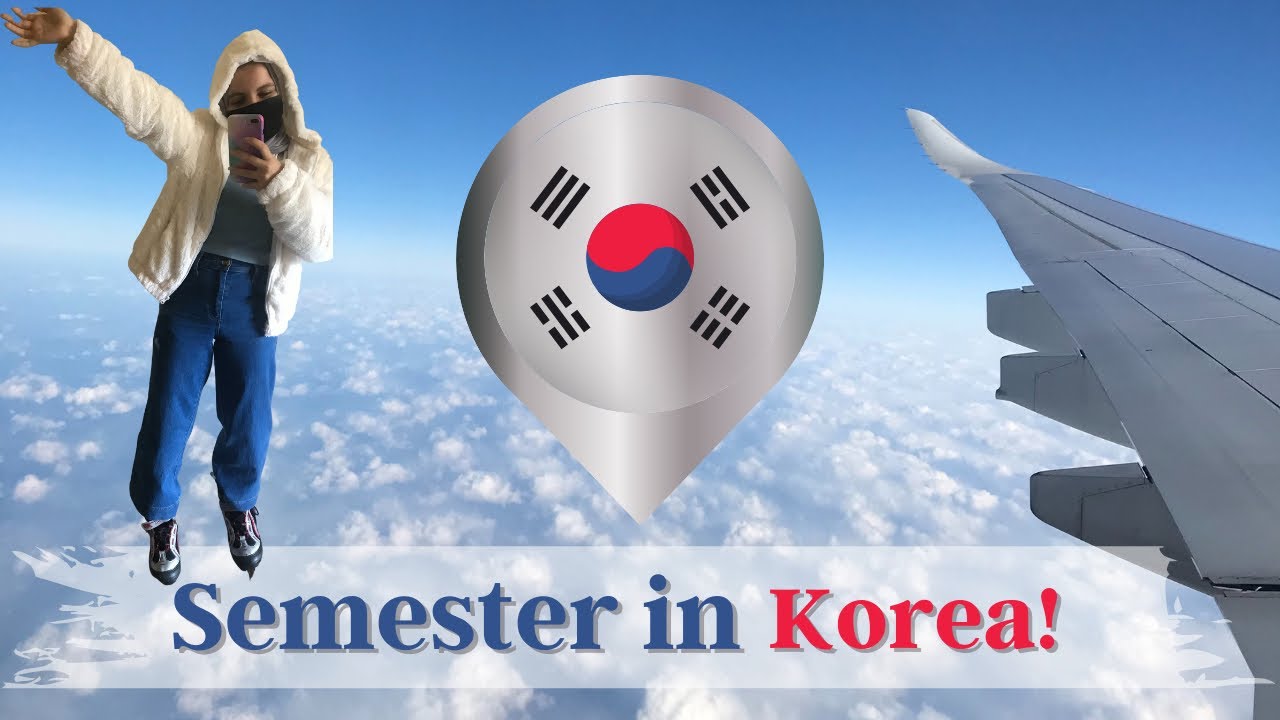 سافرت ادرس ترم في الجامعة في كوريا! كيف أشعر في اول يوم في الحجر Travel with me 🇰🇷