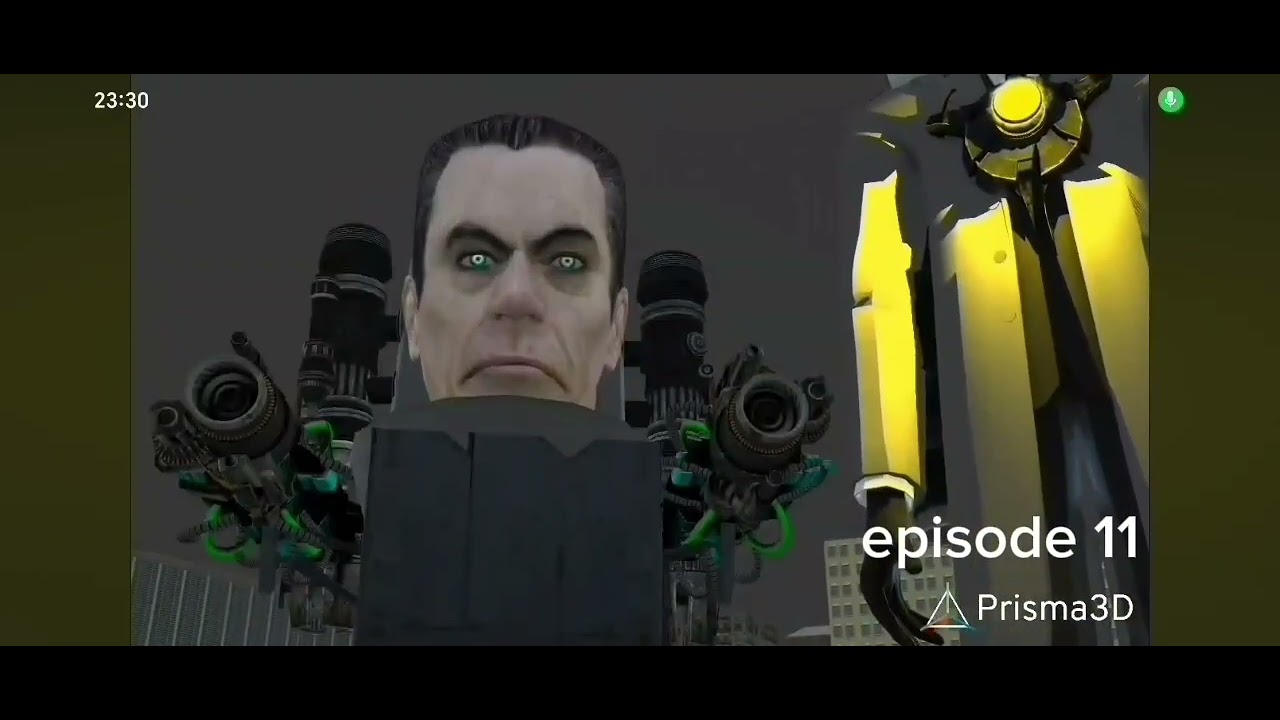 SKIBIDI DAMAGE 1-28 SFM plastilin camera animation. Или 3D prisma camera. 