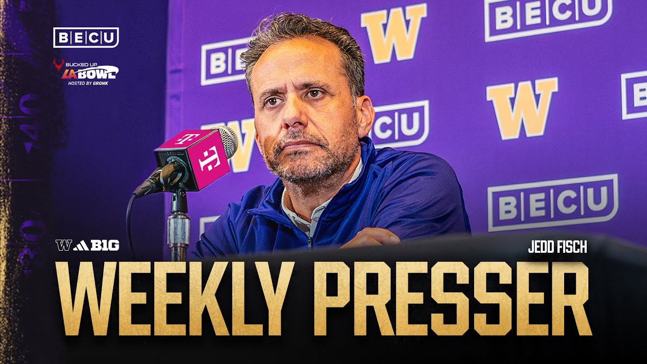 Head Coach Jedd Fisch Press Conference: December 8, 2025
