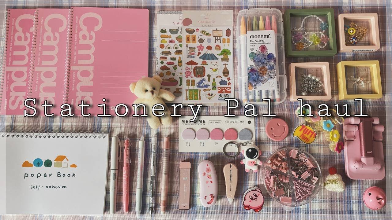 ASMR / Back to school Stationery Pal haul 🛒 2022