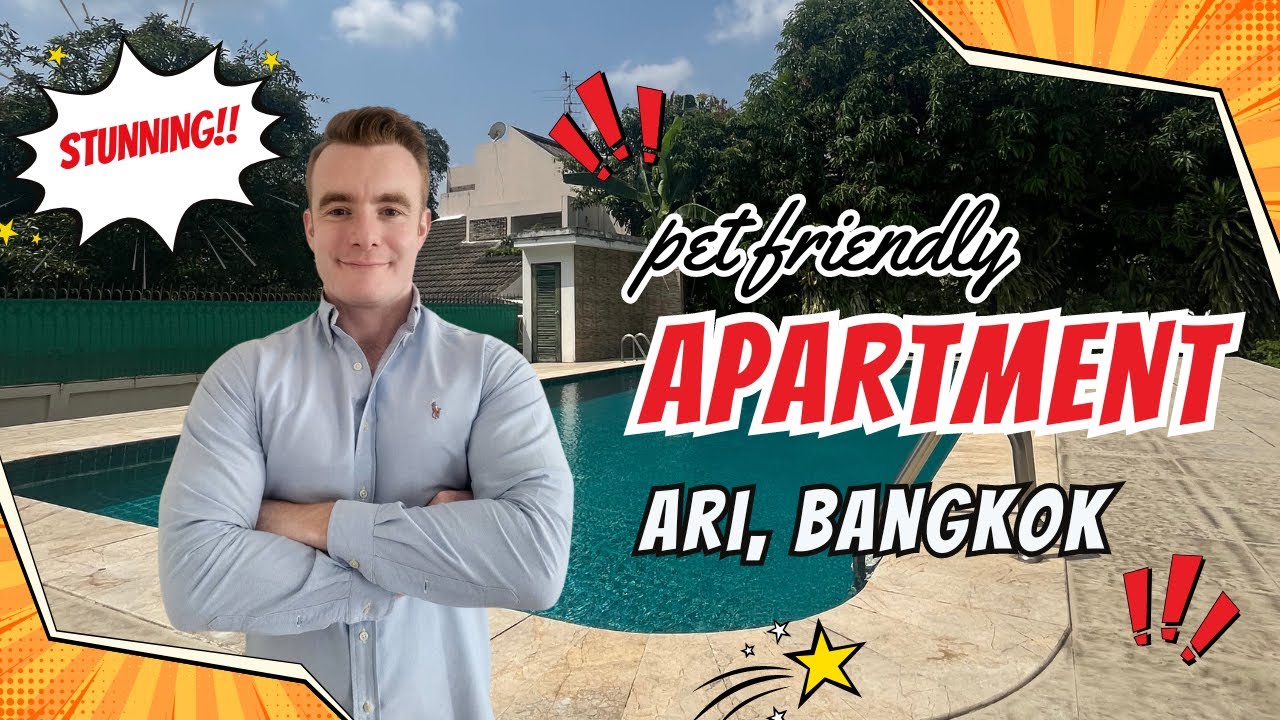 Pet Friendly Apartment Tour in Ari, Bangkok!