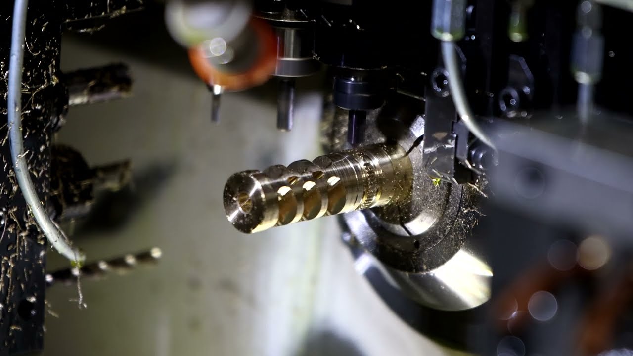 We made THIS in our machine shop... | Swiss Machining | CNC