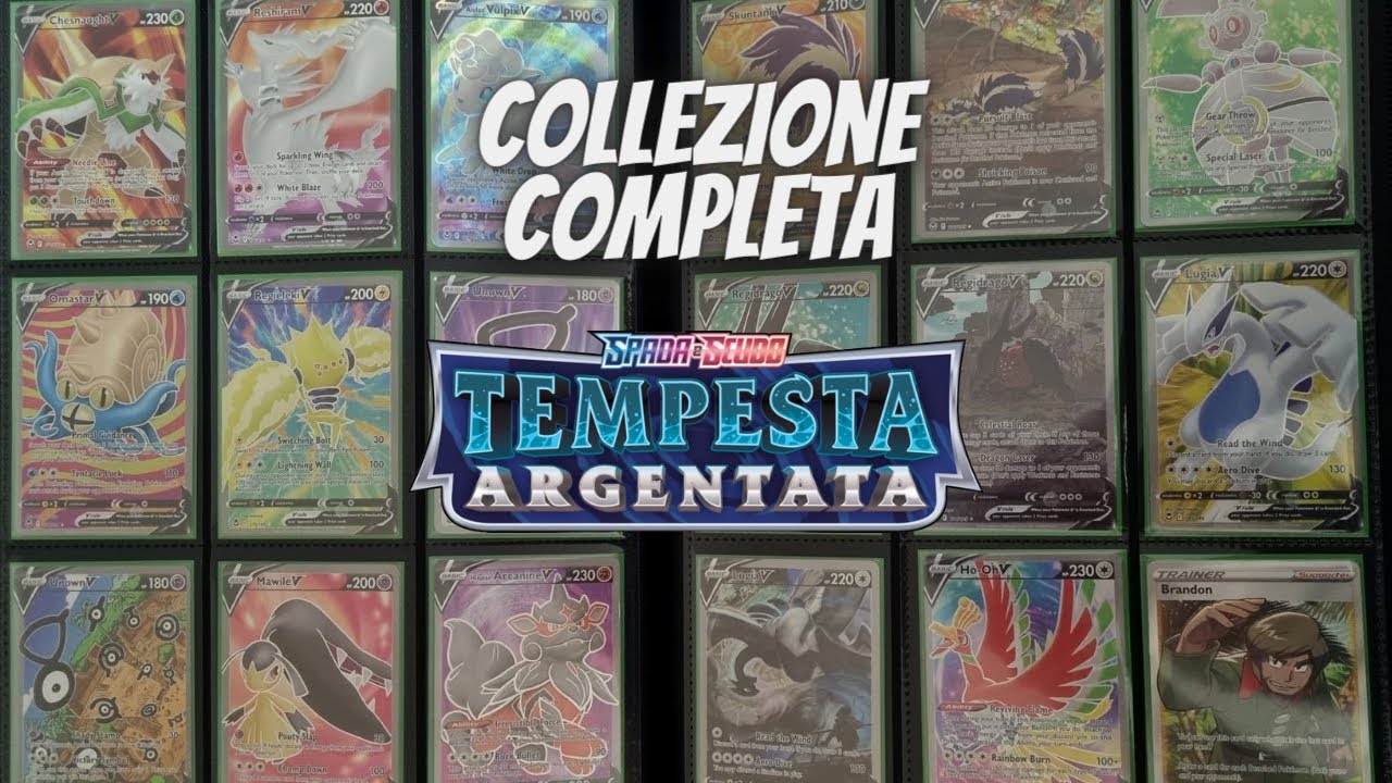 TEMPESTA ARGENTATA Collezione completa (SILVER TEMPEST MASTERSET)