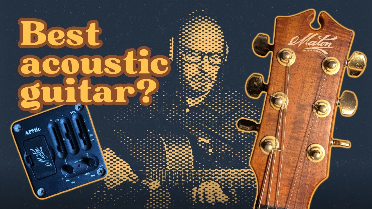 Maton EBG808 Artist | Vintage Acoustic Guitar Sound Demo (No Talking)