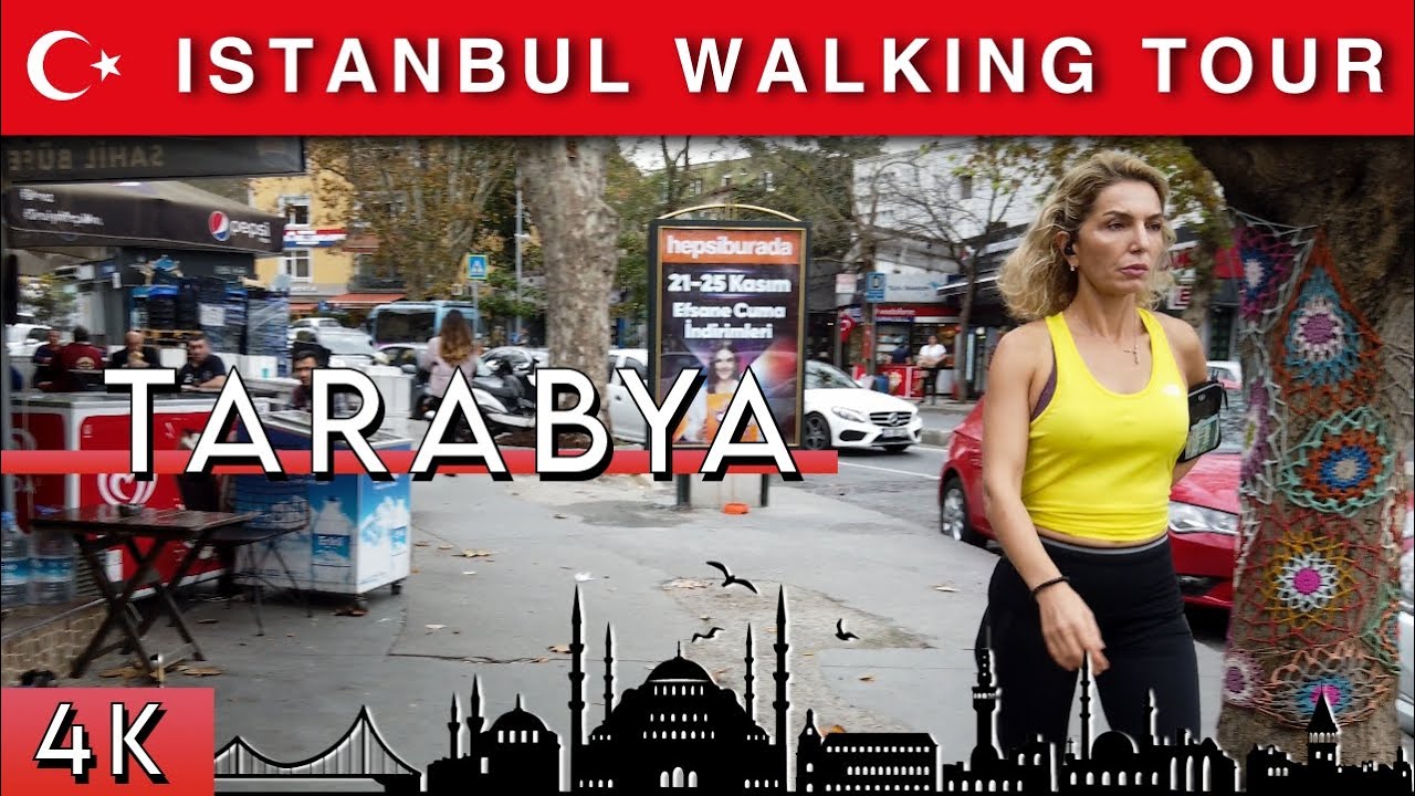 ISTANBUL |🇹🇷TARABYA Walking tour  | November 2022 | 4K HD•60 fps