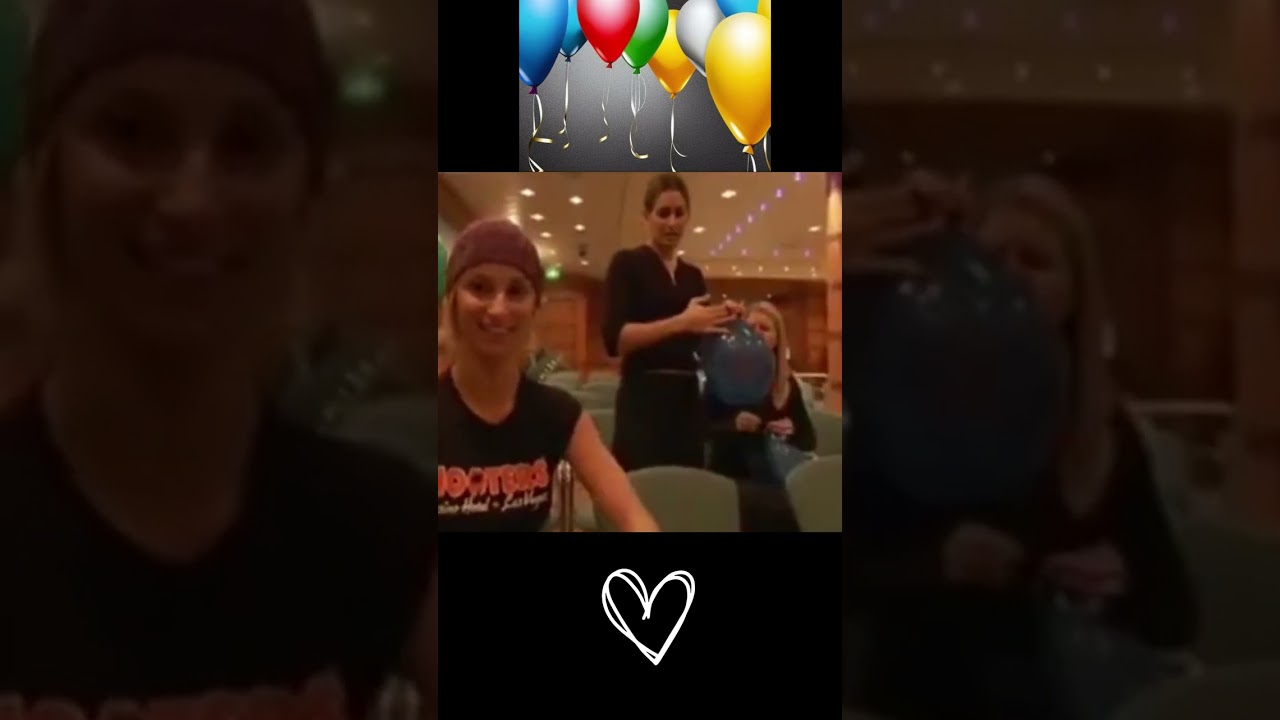 Blowing Balloons to pear shape naturally! #shorts