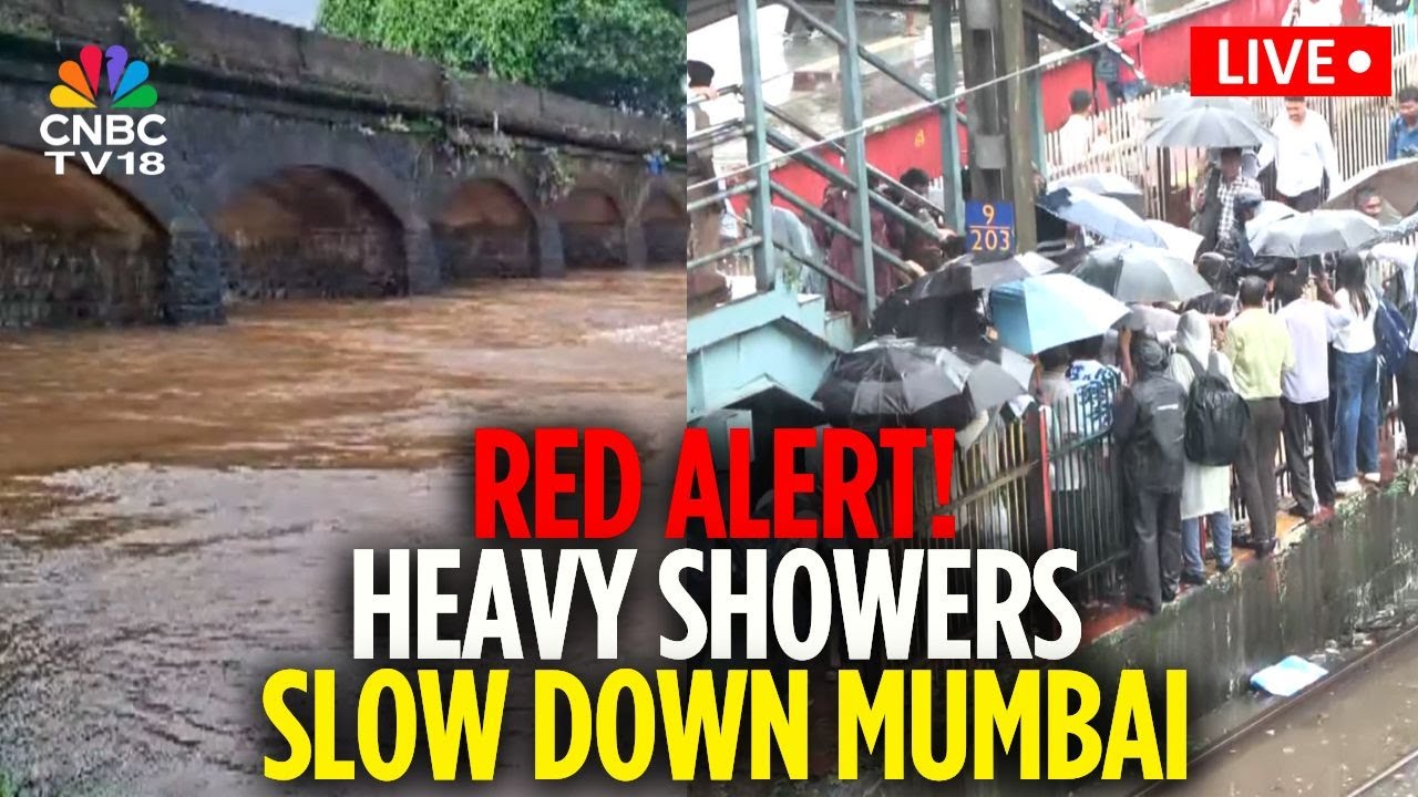 Mumbai Rains LIVE: Waterlogging in Major Parts of Mumbai, Schools and Colleges Remain Shut | N18L