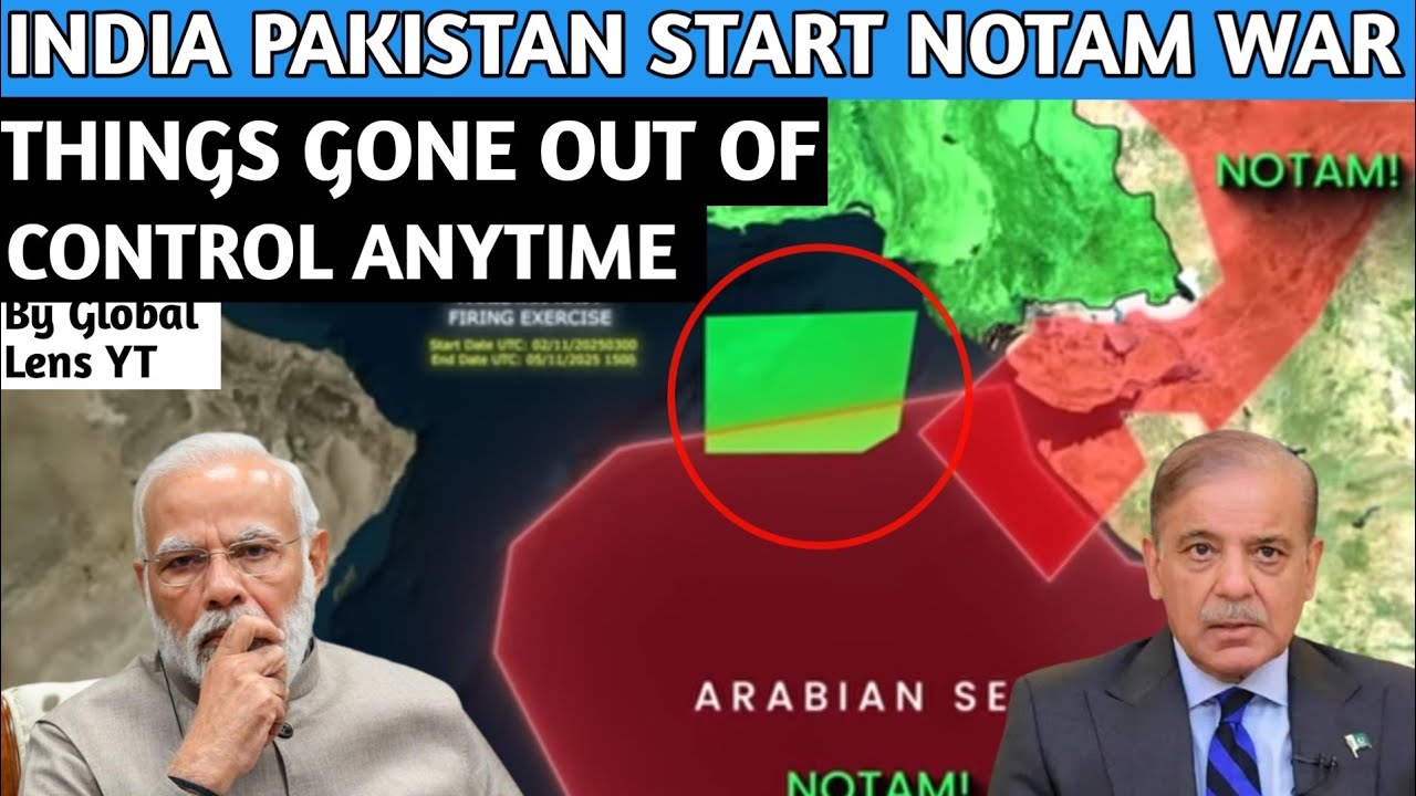"PAKISTAN ISSUED NOTAM IN INDIAN SPACE" | Things Gone Wrong Any Time | Geopolitics 
