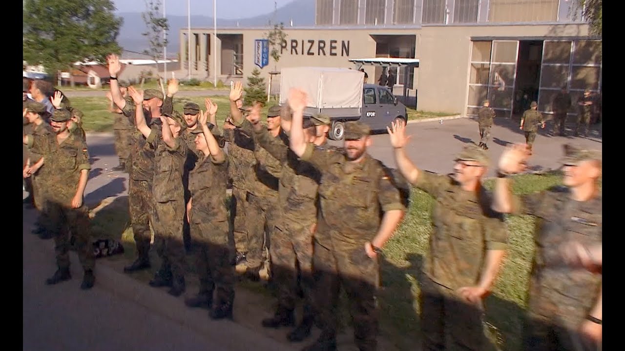 Rückkehr aus dem KFOR-Einsatz - Bundeswehr