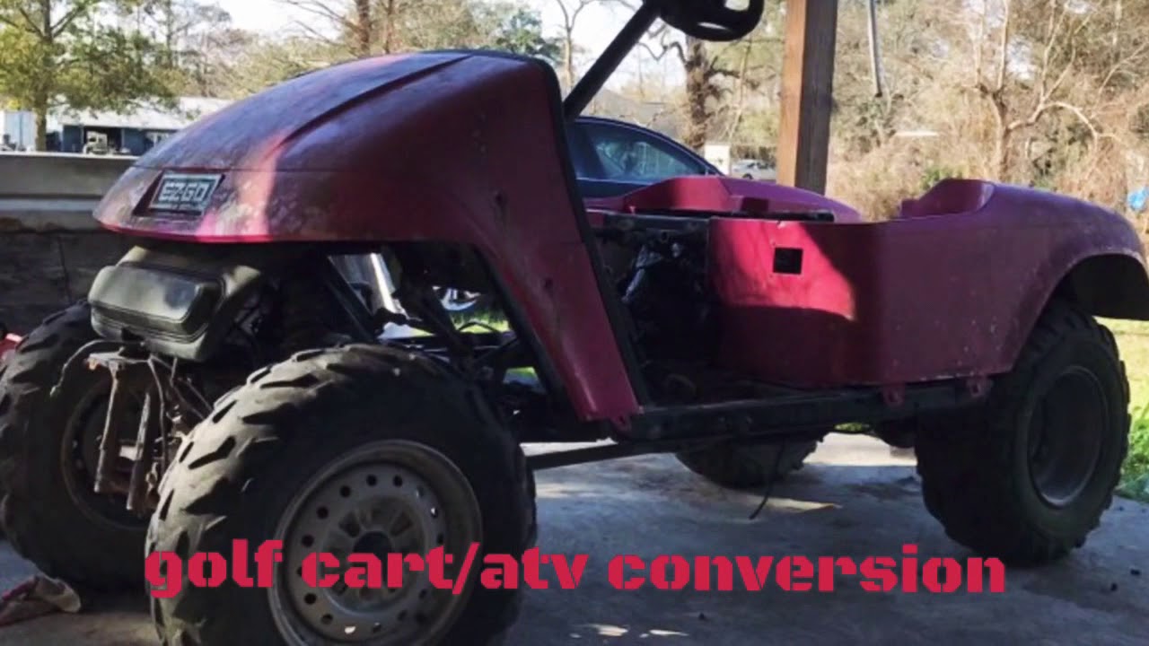 4x4 golf cart build