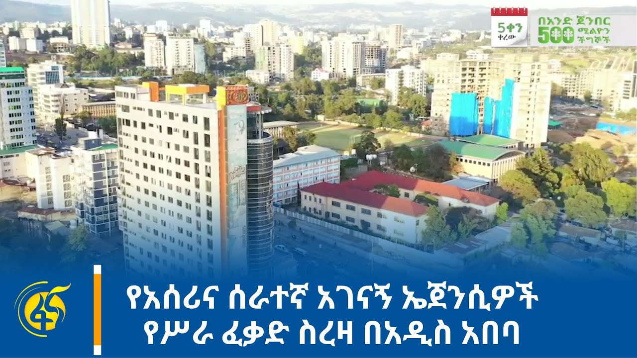 የአሰሪና ሰራተኛ አገናኝ ኤጀንሲዎች የሥራ ፈቃድ ስረዛ  በአዲስ አበባ