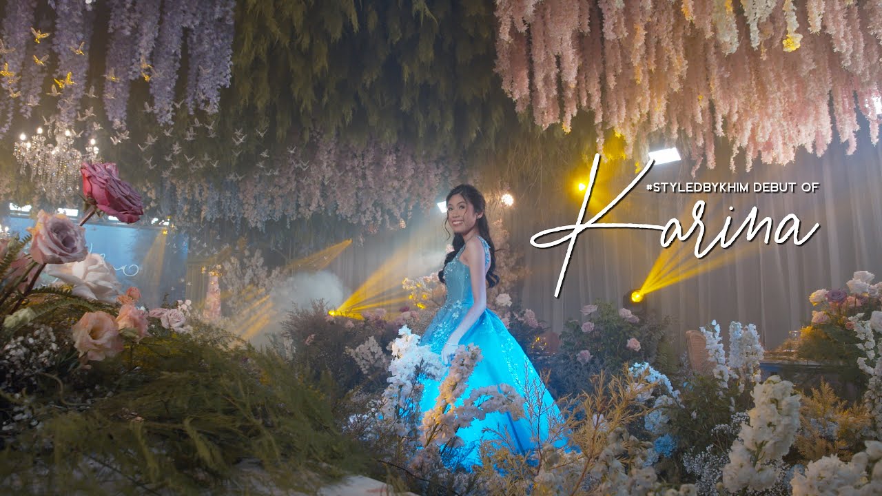 Floral Forest theme Debut for Karina Erin | Behind the Scenes