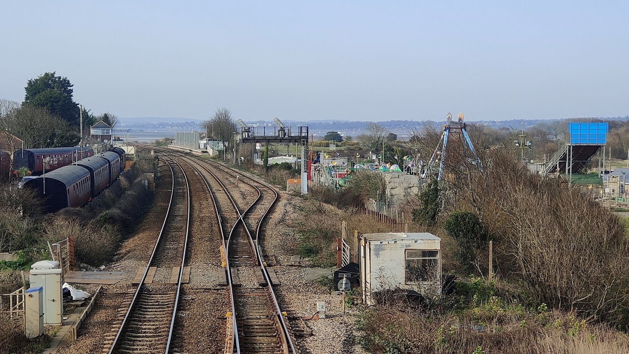 Trains At Dawlish Warren 4K.