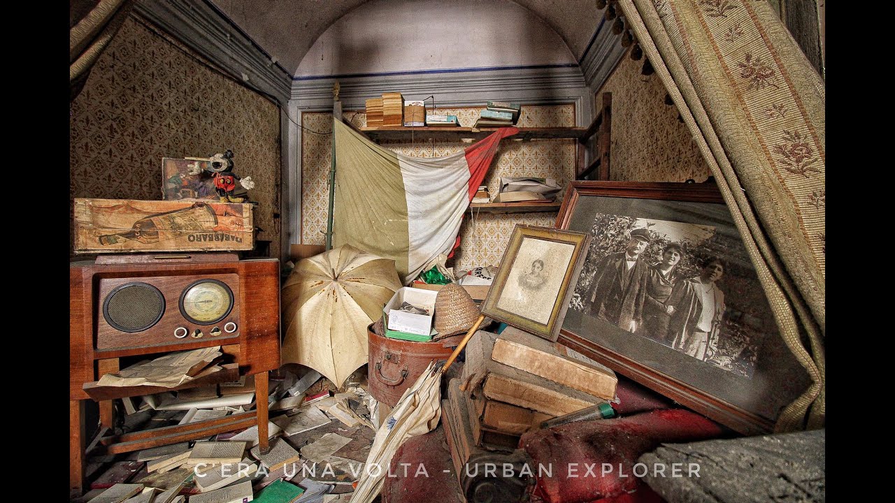 Urbex Italia - La villa abbandonata del droghiere, un posto incredibile!!