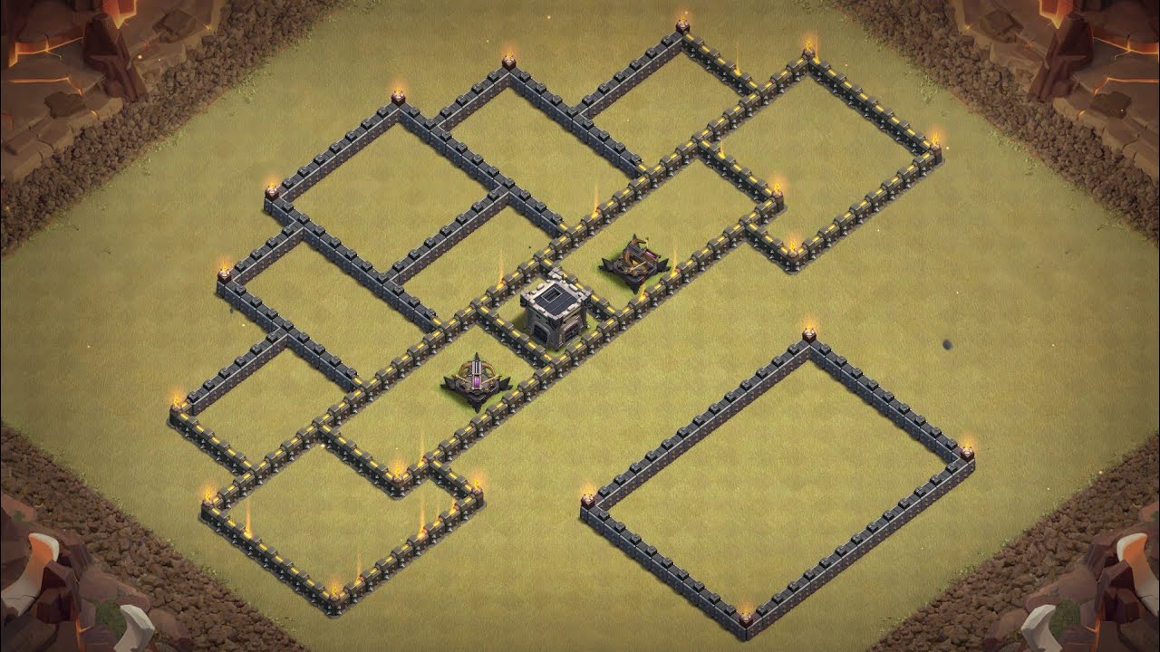 Learn how to 3 Star this Popular Th9 War Base in Clash of Clans