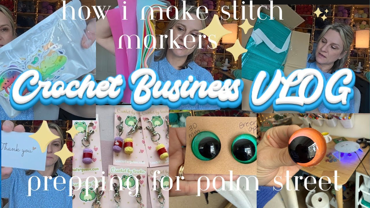 Подготовка к открытию магазина на Палм-стрит — ведение бизнеса по продаже изделий, связанных крюч...