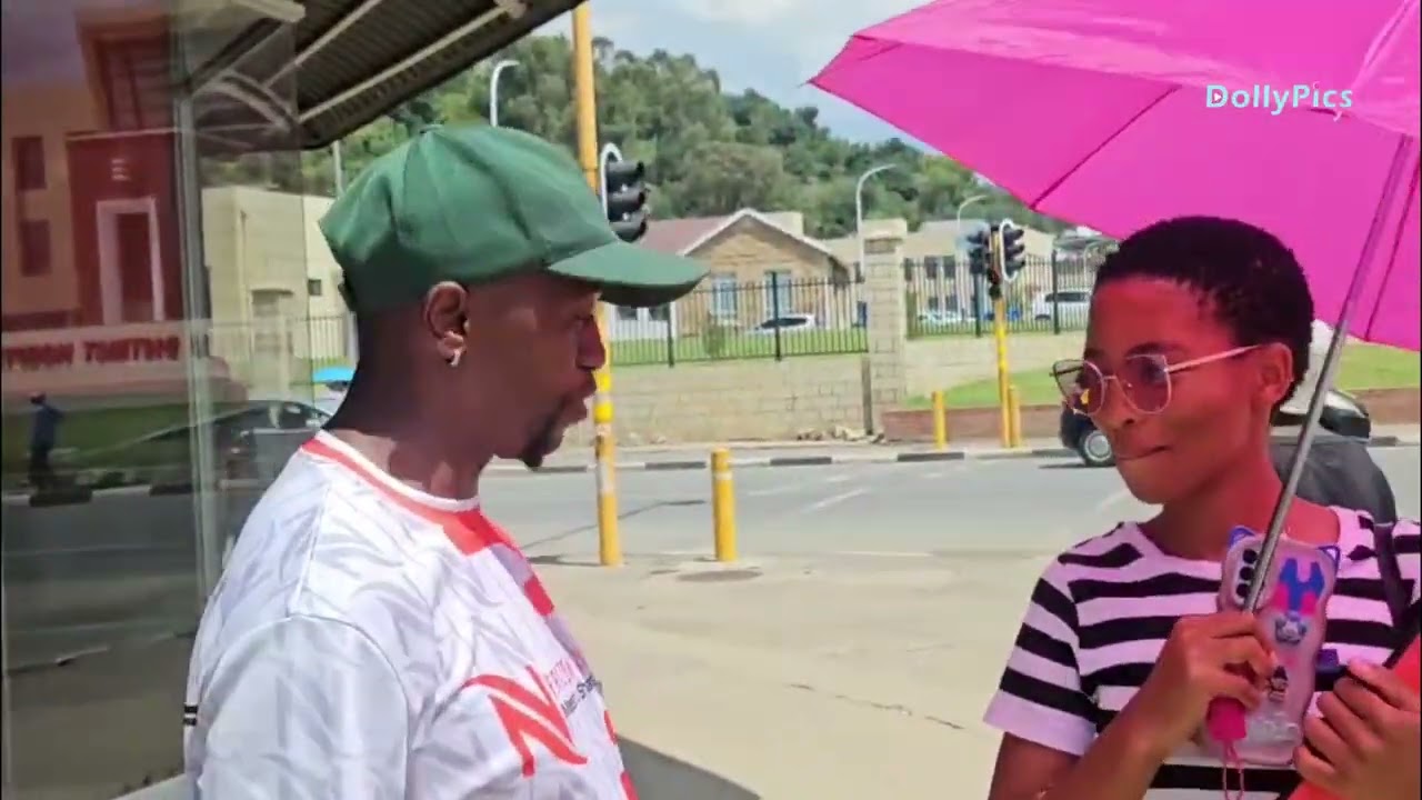 Asking ladies if they can give their contacts in exchange for Mpesa