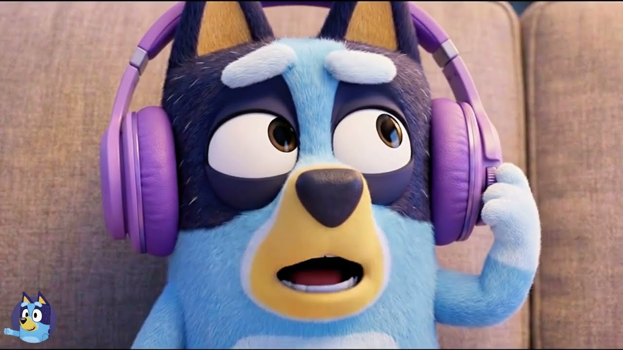 Bluey was engrossed in playing games | Bluey - Bingo | Bluey  Animation Funny